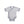 Load image into Gallery viewer, Vauvan Lyhythihainen Body Harmaavalkoraidallinen