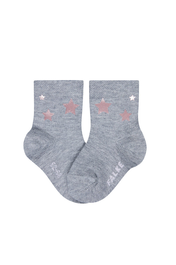 Stars Socks Grey
