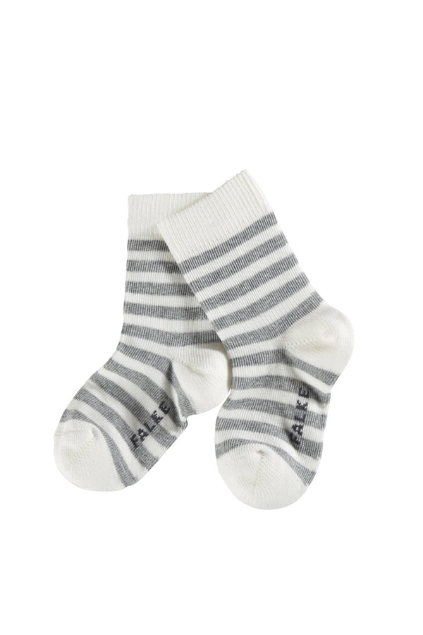 Stripe Off-White Socks