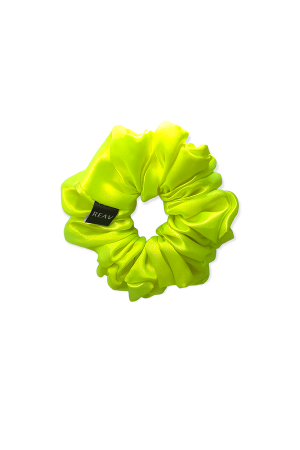 Mini Mega Scrunchie Neon Keltainen